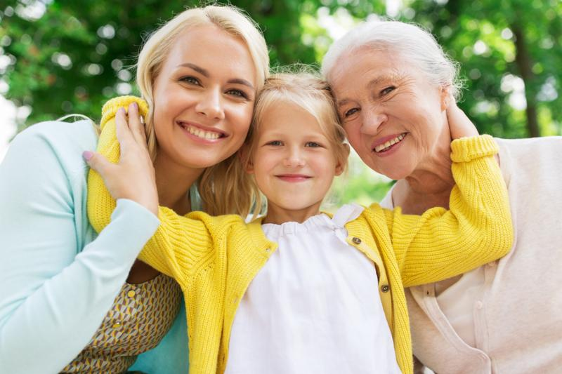 Family / Grandmother / mother / granddaughter / extended family / beneficiary